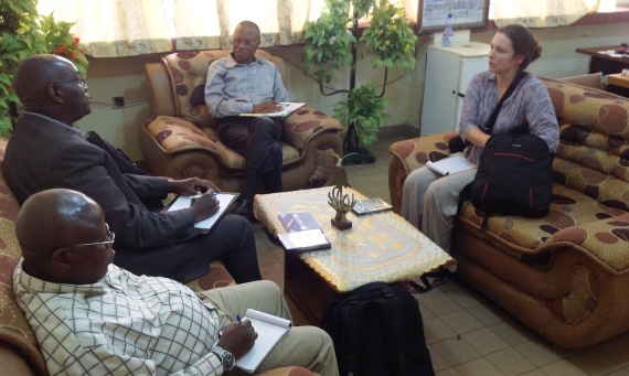 Visite de travail au Décanat