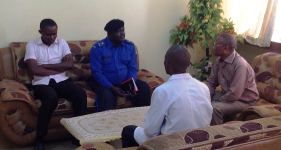 VISITE AU CABINET DU DOYEN DE LA POLICE NATIONALE CONGOLAISE