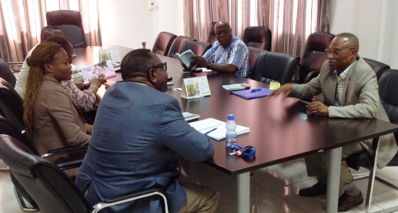 VISITE AU Dr BONIFACE MUTOMBO et SON EQUIPE DE MCSP