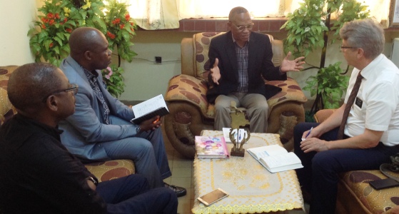 VISITE DU DR FAUSTIN MALELE