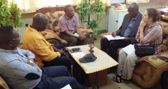 Visite de Travail au cabinet du Doyen