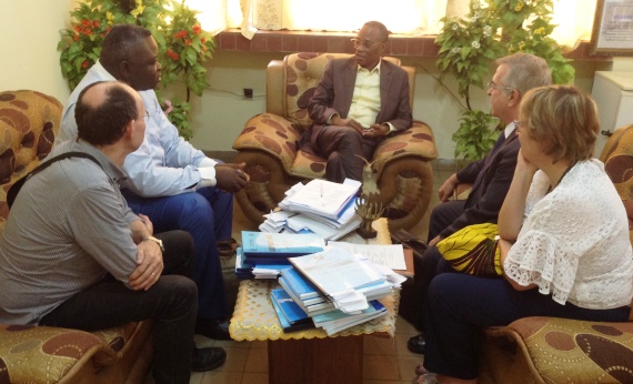 ONT VISITE LA FACULTE CE 27 JUIN