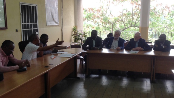 VISITE AU DECANAT DU PROFESSEUR RUDOLF