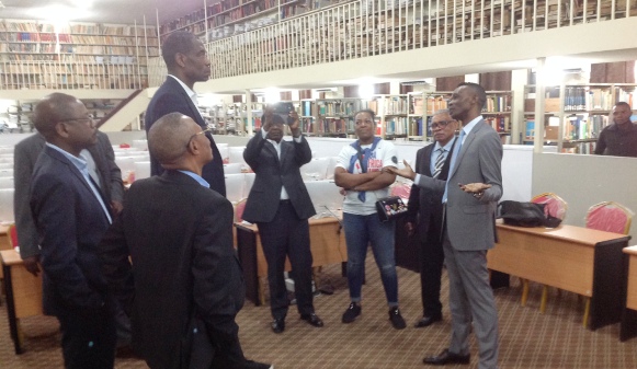 Visite du Chairman Mutombo Dikembe