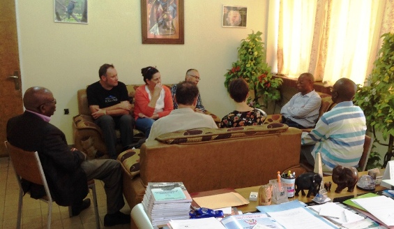 Le Doyen accueille une délégation de la KuLeuven