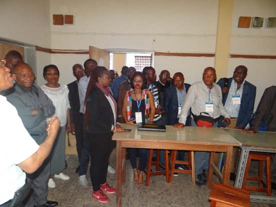 VISITE DE L 'AFMED A LA FACULTE DE MEDECINE.