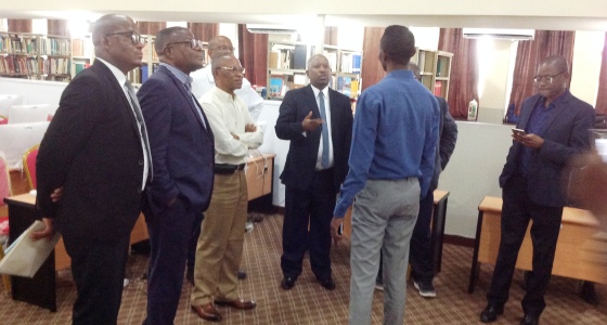 Visite au décanat de Mr Luvuyo L. Ndimeni