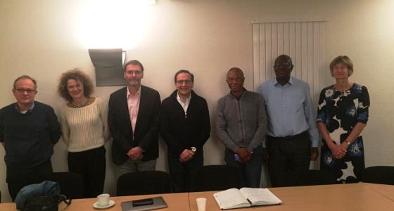 Le Doyen JM Kayembe au CHU du Sart Tilman