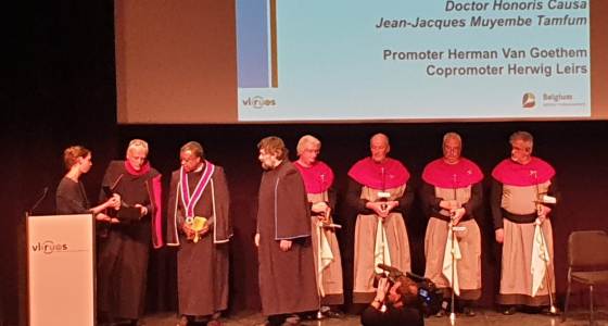 Professeur Jean-Jacques MUYEMBE, HONORIS CAUSA en Anvers (Belgique)