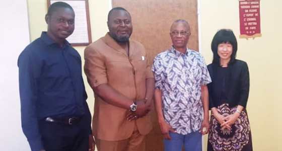 Visite du Dr Hiroko de Nagasaki