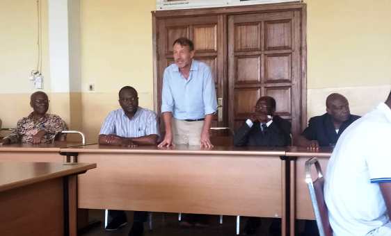 Le Professeur Hugues ABRIEL à la faculté de Médecine