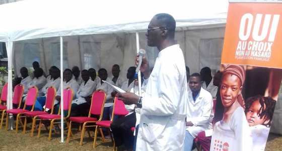 Don et réhabilitation aux CUK des salles, financement de l'UNFPA