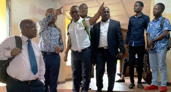 La Promotion 90 en visite