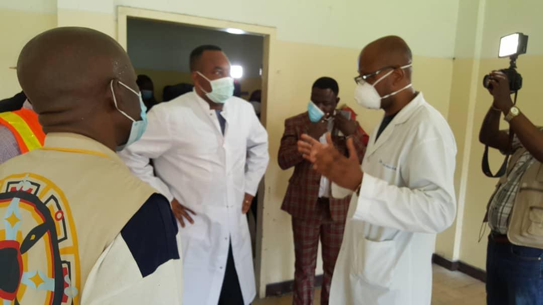 Poursuite des travaux pavillon d'isolement aux CUK (COVID 19)