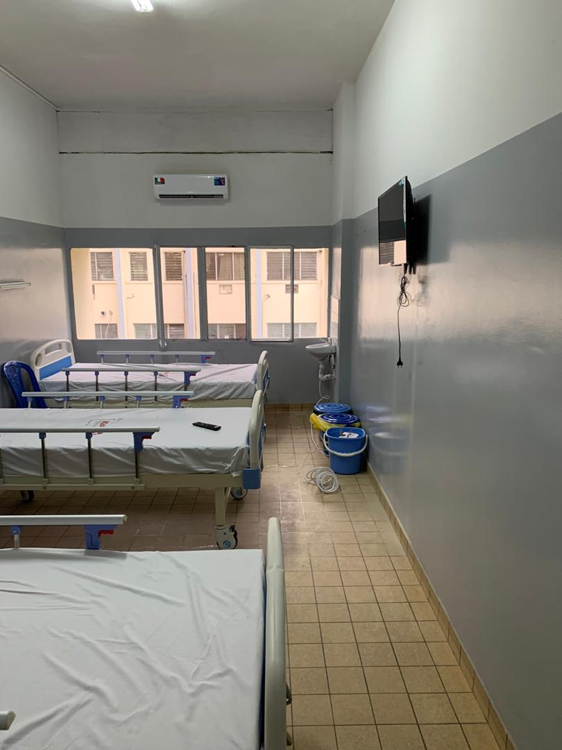 Nouveau pavillon COVID 19 aux CUK