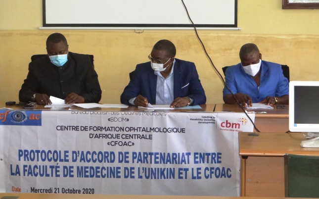 Protocol d'accord de partenariat à la faculté