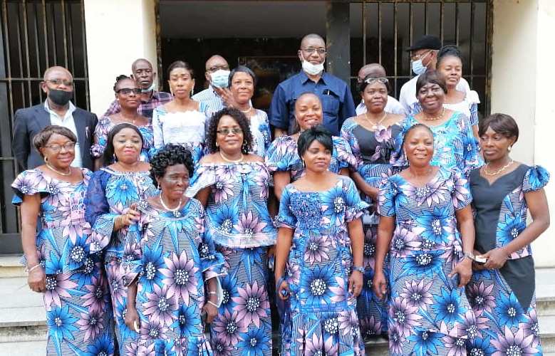 Sous la direction du Bureau décanal, les mamans de la Faculté de Médecine de l'Unikin ont clôturé le mois de la femme