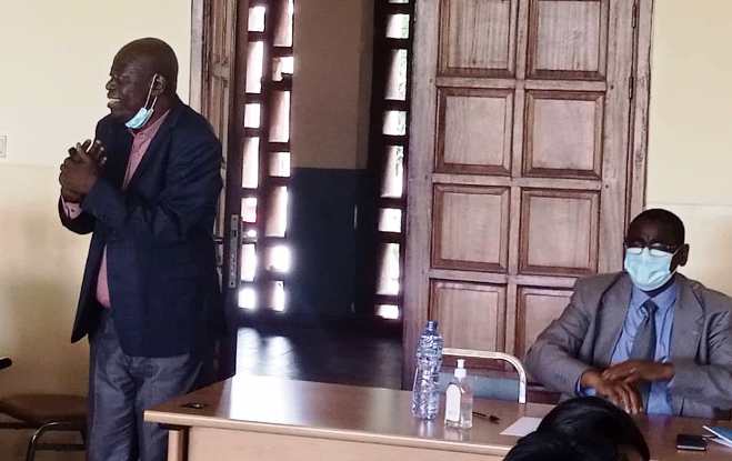 Le Doyen de la Faculté de Médecine a ouvert ce lundi 18/10/2021 l'atelier de formation en Éthique médicale