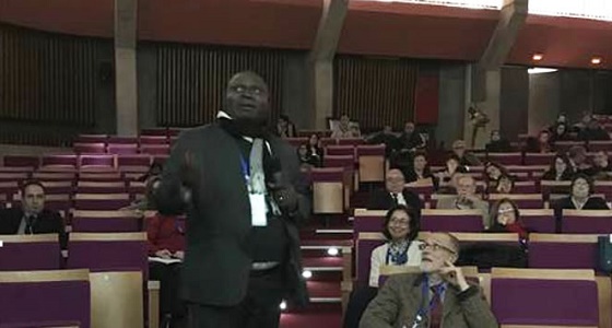 Le Professeur  ROGER WUMBA au congrès Franco-Marocain  de Rabat.