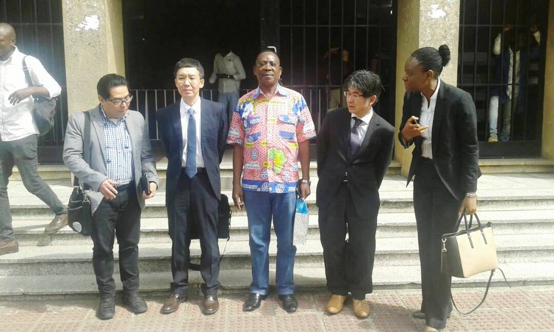 Visite d'une délégation du ministère de la santé du Japon