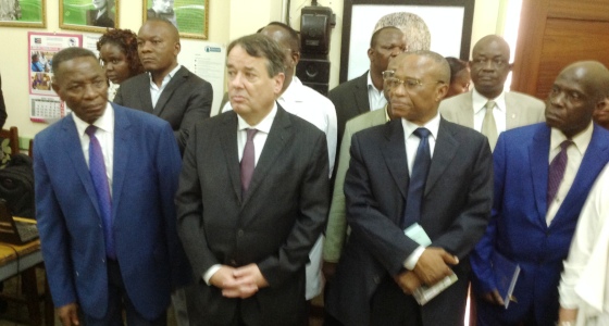 VISITE DE L AMBASSADEUR DE FRANCE A LA FACULTE DE MEDECINE CE 21 MARS 2018