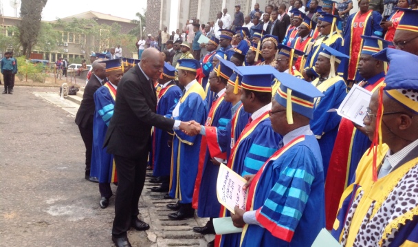COLLATION DES GRADES ACADEMIQUE A L'UNIVERSITE DE KINSHASA