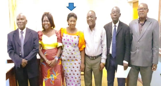 Madame Félicité BOFOSA a défendue son mémoire de DEA en Médecine