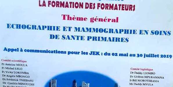 Les 6ème Journées d'échographie de Kinshasa (JEK6-2019)