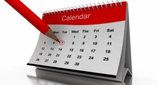 Calendrier des délibérations de la 2eme session 2018-2019