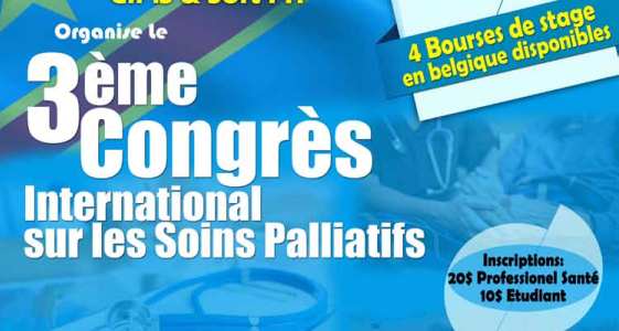 3ème congrès International sur les soins palliatifs : Soins palliatifs au coeur de la santé, culture et spiritualité.