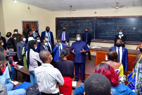 Le Président de la RDC, Felix Tshisekedi donne le go de la reprise des cours à partir de l’UNIKIN