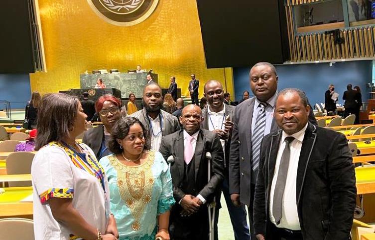 Réunion aux Nations unies sur les droits des personnes handicapées