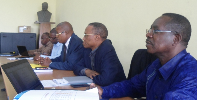 Réunion avec le Recteur