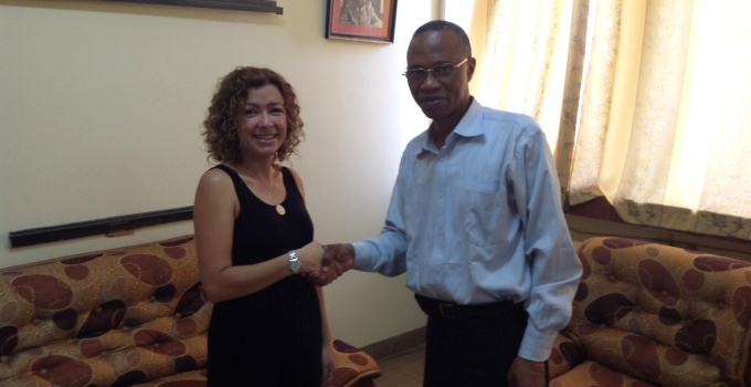 Visite au bureau decanal