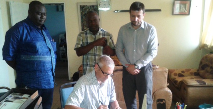 Audience de l’équipe du professeur Dr David Weetman de Liverpool school of tropical medicine, UK.