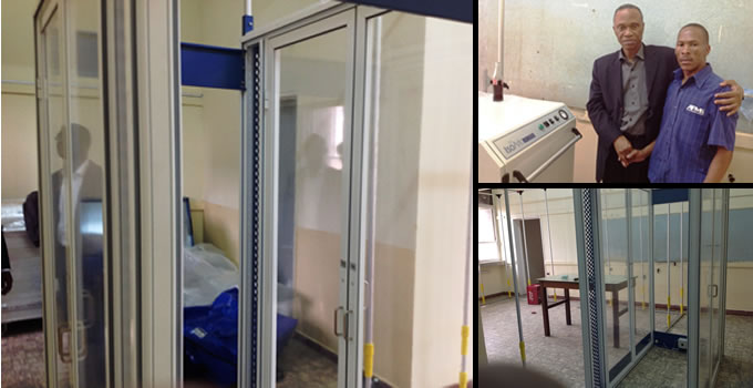 IsoARK, laboratoire de niveau P3