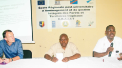 Hugues Abriel et le bureau decanal