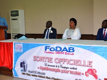 LANCEMENT DE LA CAMPAGNE D'ENDOSCOPIE POUR TOUS PAR LA FONDATION DAEMMI BERLINDE (FODAB)