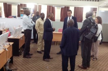 VISITE DE Mr LE RECTEUR DE L'UNIVERSITE DE LIEGE
