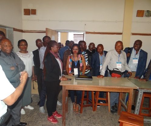 VISITE DE L 'AFMED A LA FACULTE DE MEDECINE.