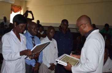 Cérémonie d'échange de vœux aux Cliniques Universitaire