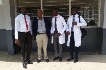 Les finalistes en médecine, promotion 2017 - 2018