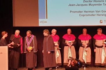 Professeur Jean-Jacques MUYEMBE, HONORIS CAUSA en Anvers (Belgique)
