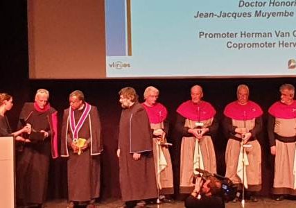 Professeur Jean-Jacques MUYEMBE, HONORIS CAUSA en Anvers (Belgique)
