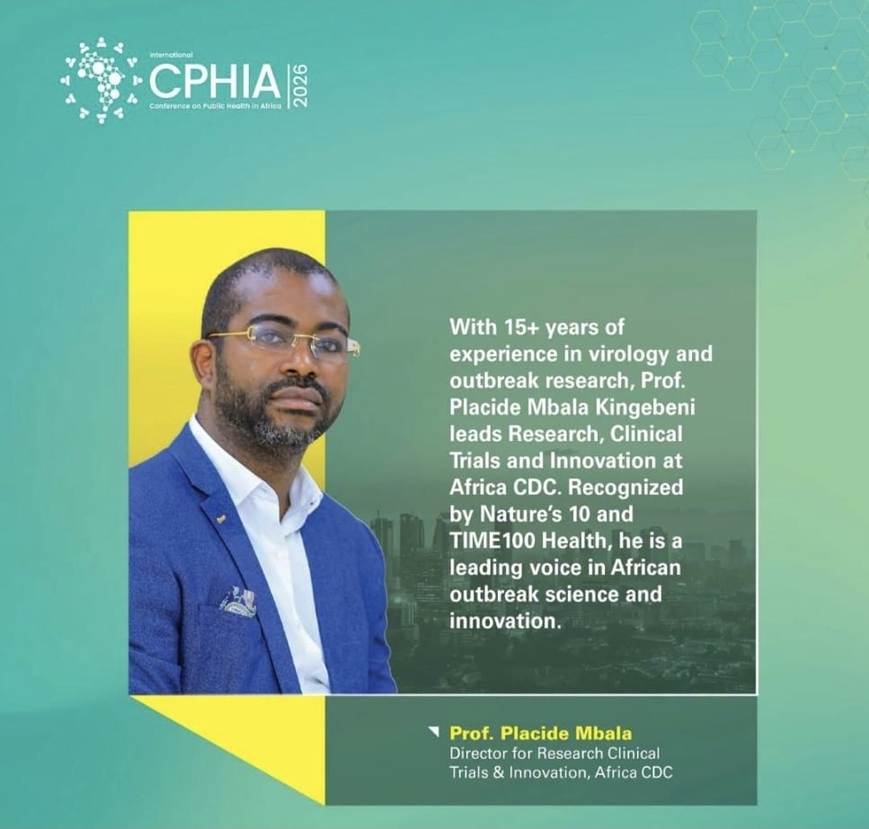 Le Professeur Placide Mbala Kingebeni mis à l’honneur à la CPHIA 2026