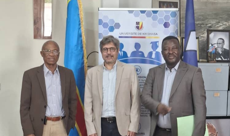 Le Comité de la Chaire Universitaire Campus Digital reçus, ce mardi 27 octobre 2026, par le Recteur de l’Université de Kinshasa
