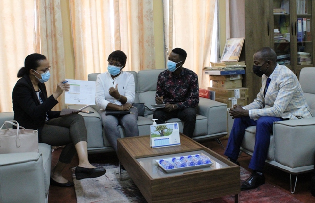 Rapport de la réunion avec Mme RAISSA MALU