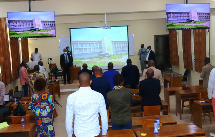 Mise en œuvre des recommandations des EGESU-2021, l'UNIKIN a partagé son expérience avec les Secrétaires généraux à la recherche du pays du pays