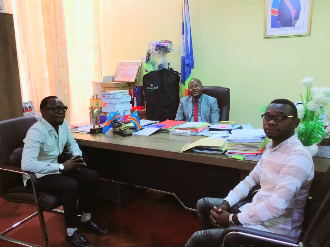 Réunion entre  la Substance Grise et le Comité de Gestion de l'Université  de Kinshasa