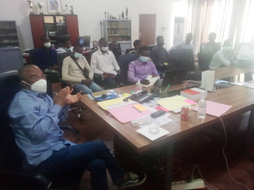 Etudiants et anciens de l'Unikin venus présenter des projets pour valoriser l'Université de Kinshasa a travers l'entrepreneuriat